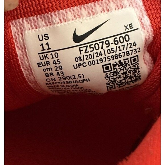 Nike Zoom Pegasus 41 Kansas City Chiefs NFL Running Shoes Men Size 11 New main image 6